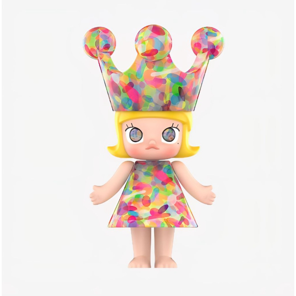 Authentic POP MART MEGA ROYAL‎ MOLLY 400% Bubbles Multi-color Action Figure